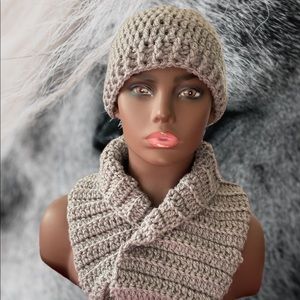 Crochet Hat and Cowl
